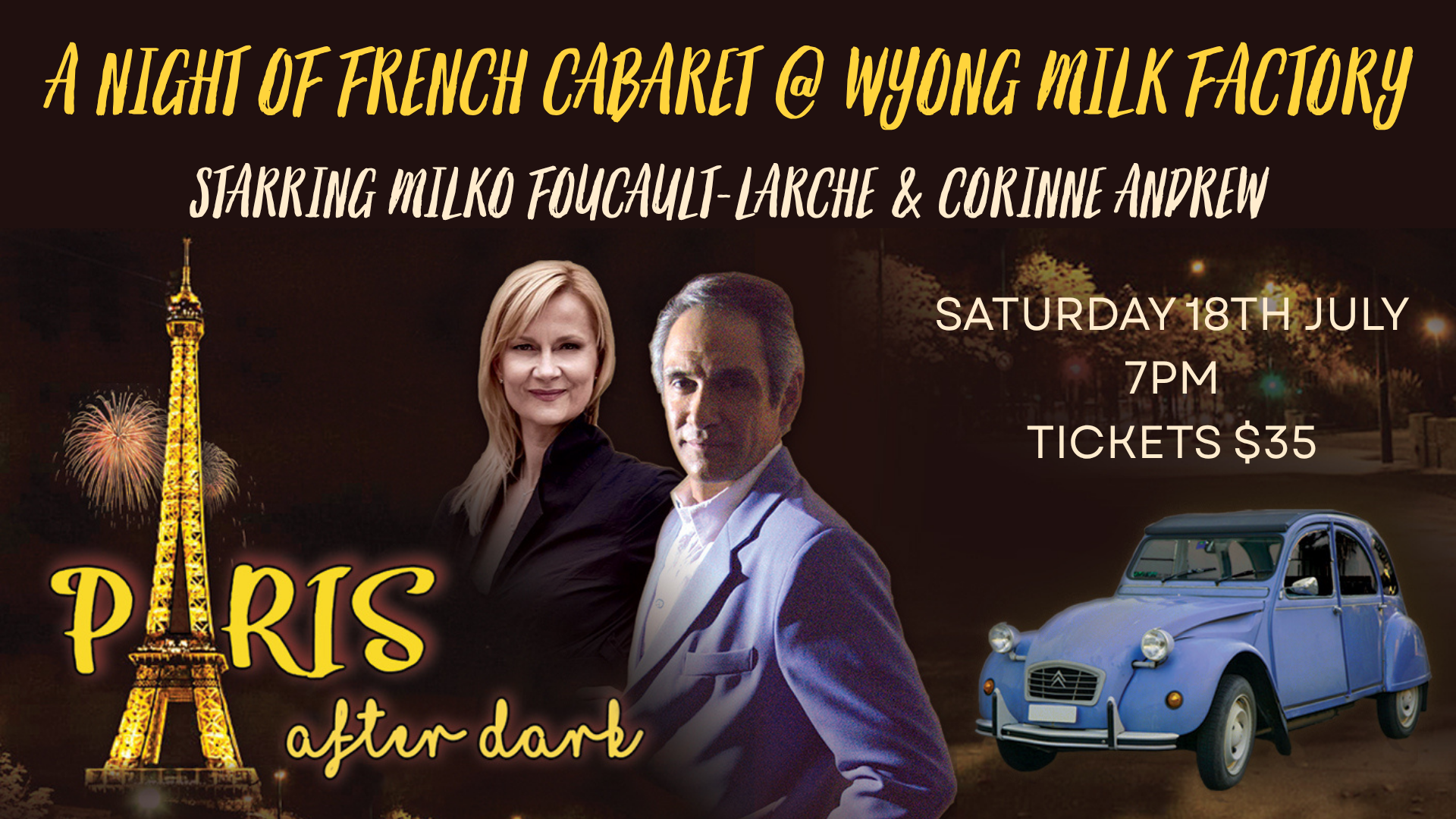 Paris After Dark- An Evening Of French Cabaret