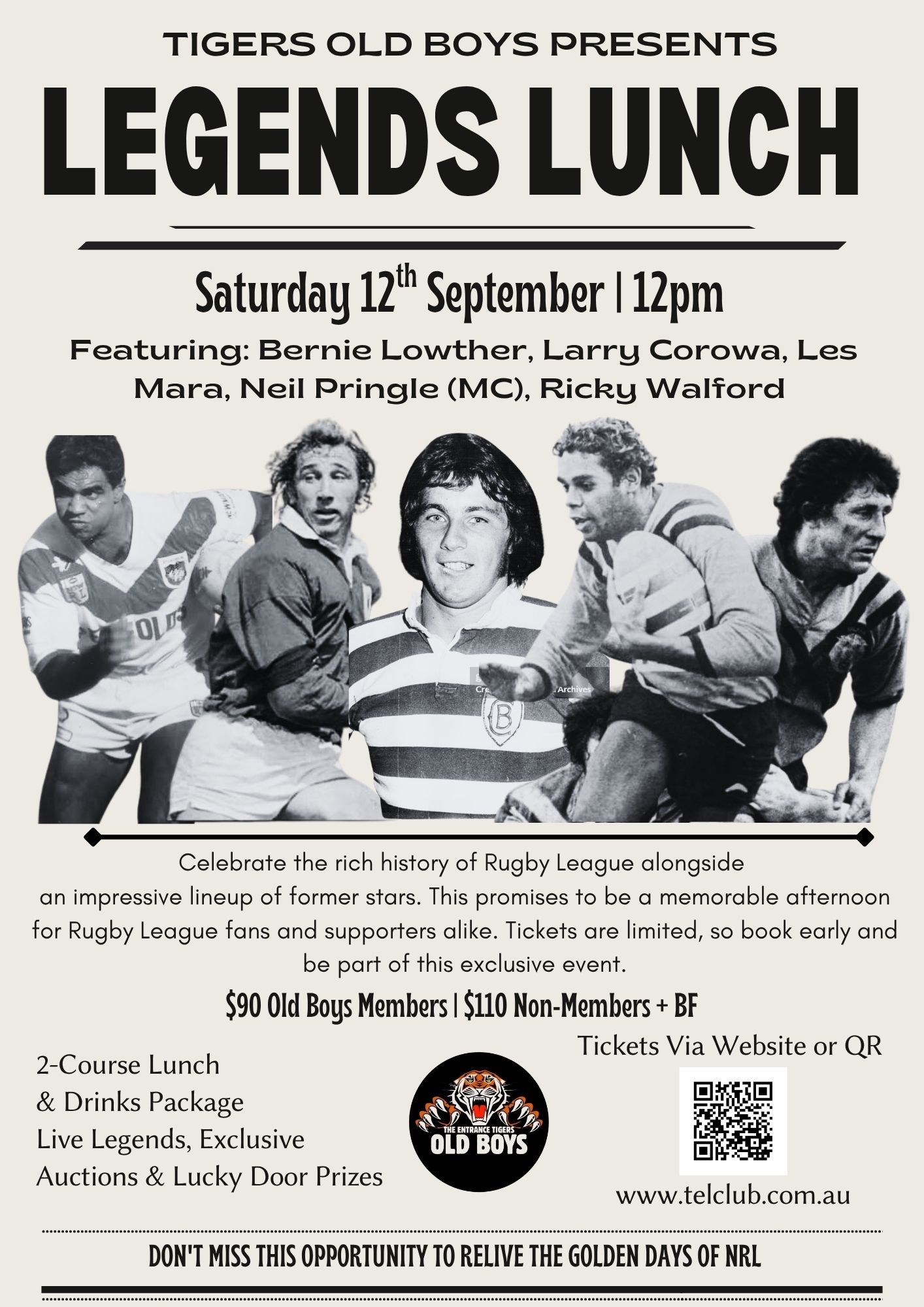 Legends Lunch 2026