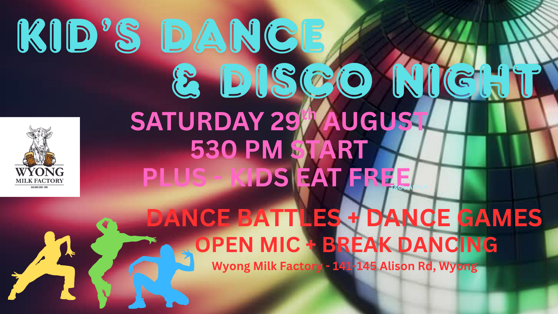 Kid's Club Night: Disco & Dance Edition - Kids Eat Free